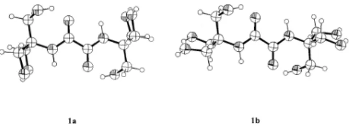 Table 3. Molecular mechanics (MM2*) calculated energies for con- con-formations of 1 and  3