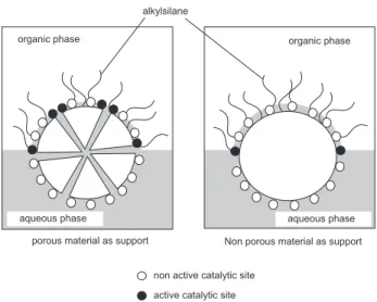 Figure 1. Proposed model of phase-boundary catalyst.