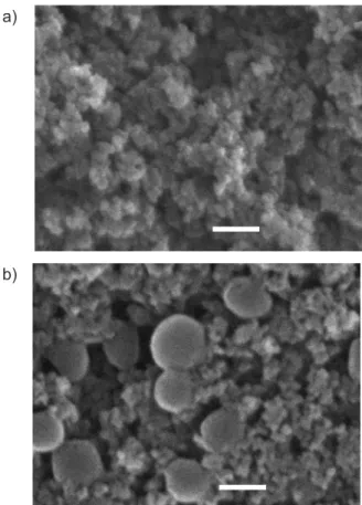 Table 1. Surface area and pore volume of nanostructure-coated microparticles (MP), uncoated-core, and commercial silicon dioxide (Aerosil 200 ® )
