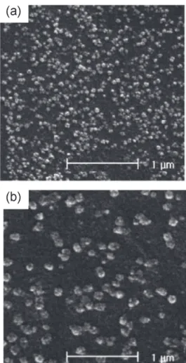 Figure 8. Discharge capacity at different cycle number for LiCoO 2 samples calcined at various temperatures: (Ì) 450  o C (S) 600  o C (z) 750  o C and () 850  o C for 12 h