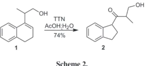 Table 1. Preparation of the tertiary alcohols 4a-g a