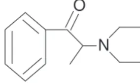 Figure 1. Structure of amfepramone (diethylpropion).