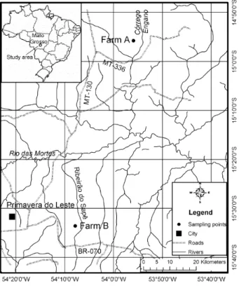 Figure 1. Map of study area.
