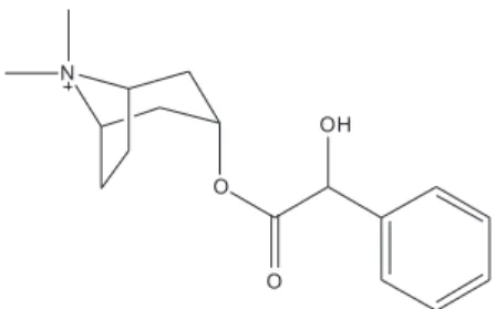 Figure 1. Chemical structure of homatropine hydrobromide. 