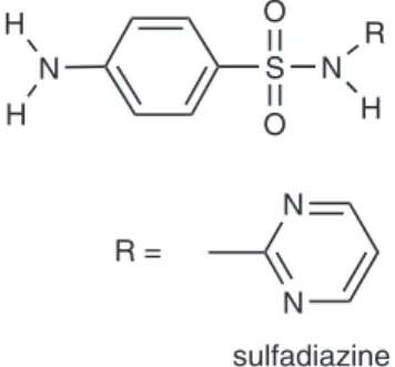 Figure 1. General chemical structure of sulfonamides.