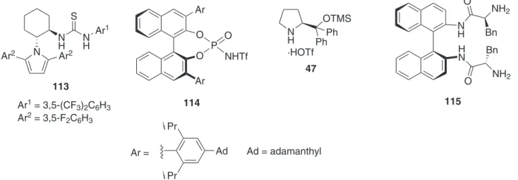 Figure 8. Organocatalysts essayed in the 1,3-DC of nitrones and alkenes.