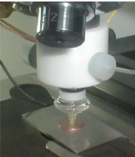 Table 1. Chemical composition of the polycrystalline Cu-Zn-Al alloy  obtained by atomic absorption spectrophotometer
