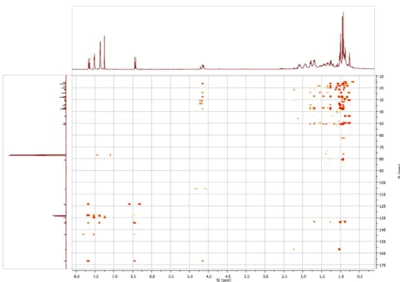 Figure S6. NOESY spectrum (600 MHz, CDCl 3 ) of compound 3.