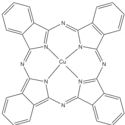 Figure 1. Chemical structure of the Turquoise Remazol dye.