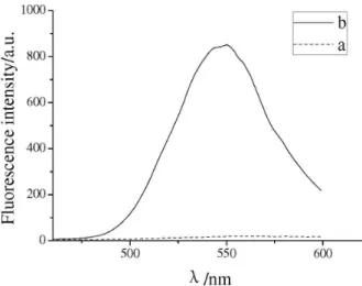Figure S1. Fluorescence emission of 3a in buffer, in the presence of DNA. 
