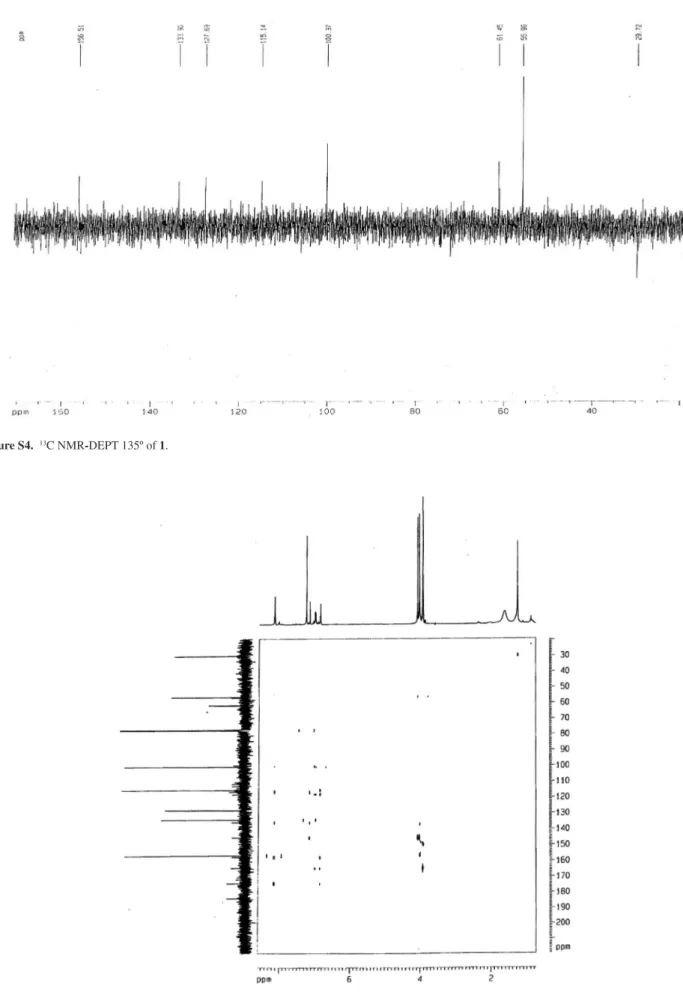 Figure S4.   13 C NMR-DEPT 135º of 1.