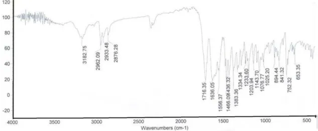Figure S1. IR spectrum of compound 2.