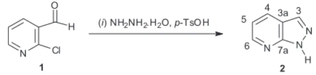 Table 1. Synthesis of pyrazolo[3,4-b]pyridine ester derivatives substituted  at N-1 (3) and N-2 (4)
