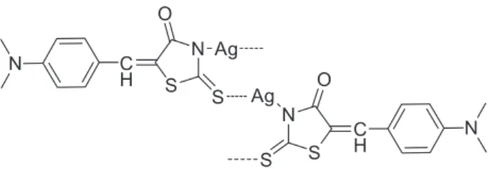 Figure 1. The molecular structure of the AgPDR complex.
