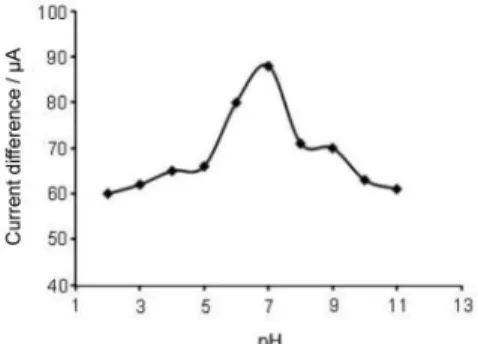 Figure 5. Photocurrent of the Ti/TiO 2  electrode for several on-off cycles  of illumination at an applied potential of 0.6 V vs