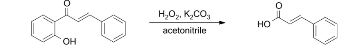 Table 1. Optimization of solvents and base for the oxidation of 2’-hydroxychalcone a