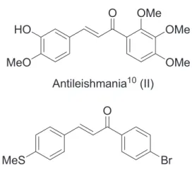Figure 2. Some biologically active chalcone derivatives.