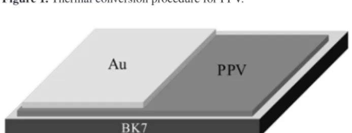 Figure 1. Thermal conversion procedure for PPV.