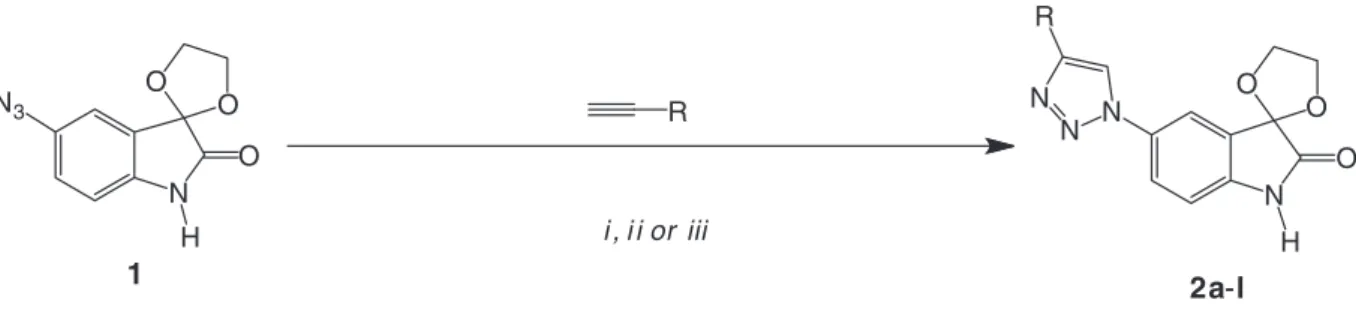 Table 1. The triazole yields through conventional methods without acetic acid (AcOH), with AcOH and under ultrasound irradiation