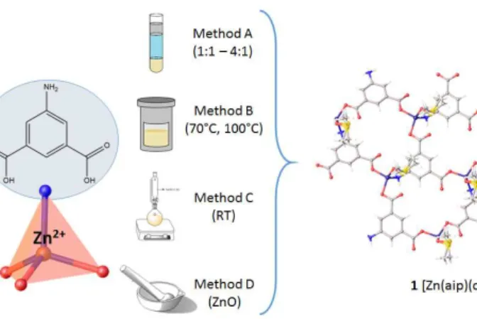 Figure 1. Representation of syntheses conducted in this work.