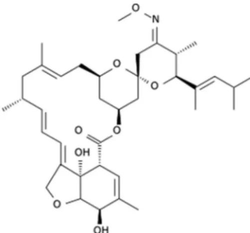 Figure 1. Moxidectin chemical structure.