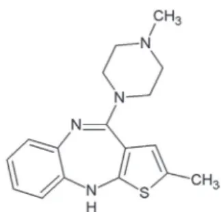 Figure 1. Chemical structure of olanzapine.