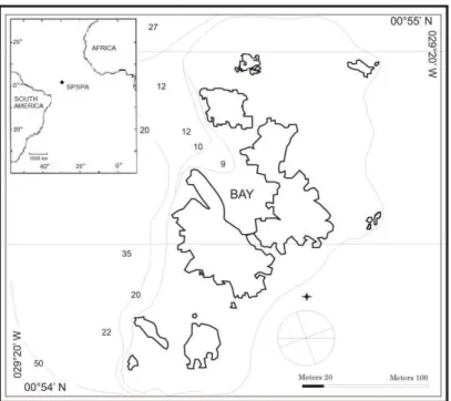 Fig. 1. Saint Peter and Saint Paul Archipelago, Brazil.