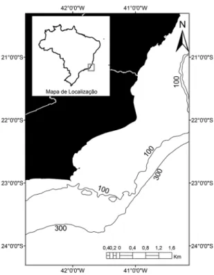 Table 2) conducted by the Brazilian Navy in the study area. 