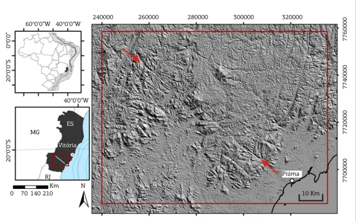 Figure 1. Shaded relief image generated with Shuttle Radar Topography Mission 1 Arc-Sec Global data (30m  resolution) using a 45° solar illumination angle at azimuth angle of 45°