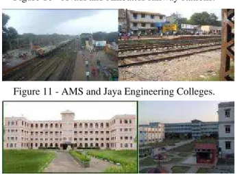 Figure 10 - Avadi and Ambattur railway stations. 
