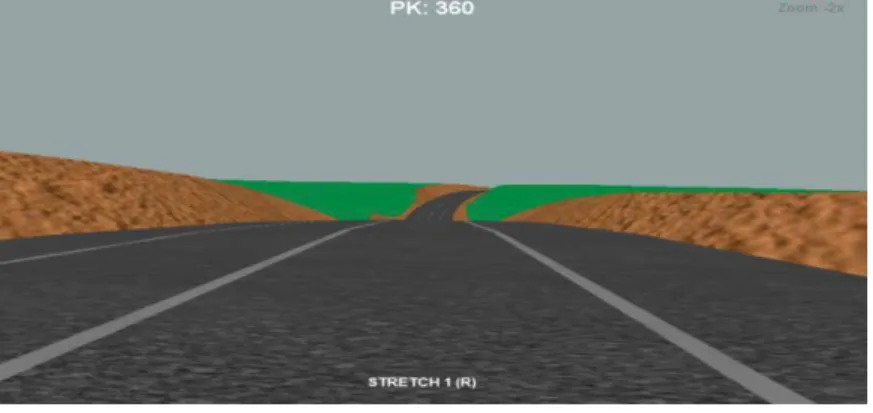 Figure 1 – Jump flaw introduced in road stretch 1. 