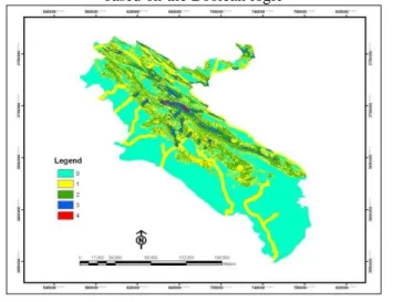 Figure 10- Final map of suitable zones for ecotourism planning in the Ilam Province  based on the Boolean logic 