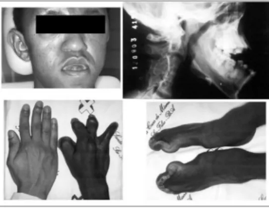 Figure 1. Medical and radiographic findings.