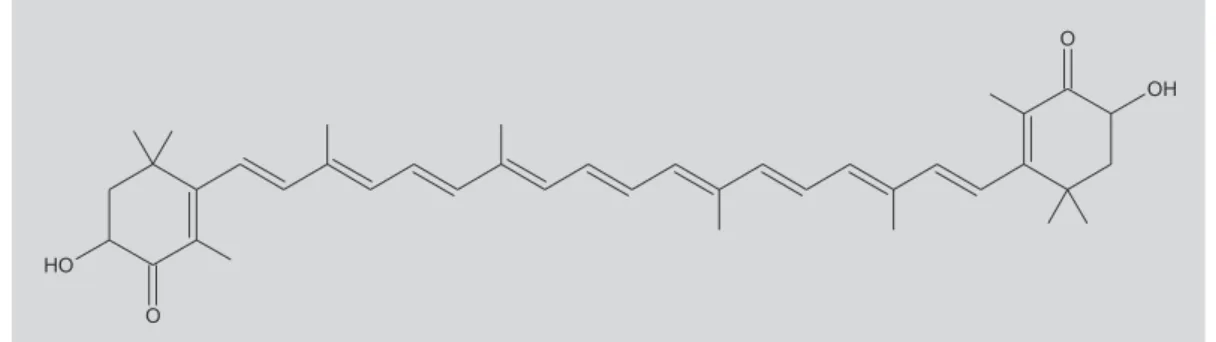 FIGURE 1  – Astaxanthin
