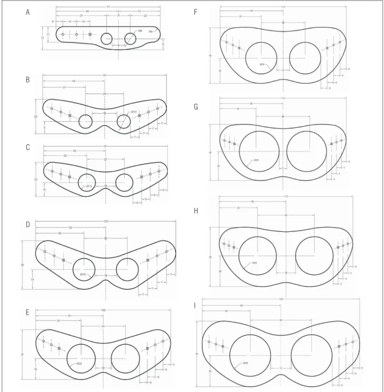 Figure 1. Orthosis models attached to the scapular or pelvic vests used for immobilization