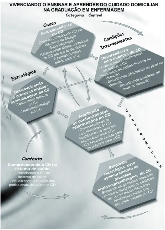 Figure 1 - The teaching and learning experience of home care in  undergraduate nursing programs