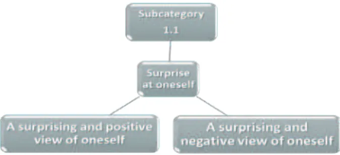 Figure 1 - Representation of category 1) The  vision of oneself. São Paulo-SP, 2012