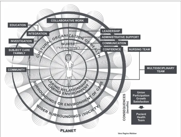 Figure 1 - Graphic representation of collaborative care – the nurse as integrator 