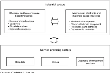 Figure 1 - Health-industrial complex: general characterization.