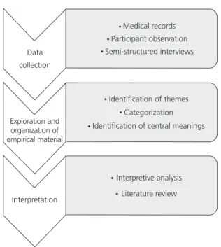 Figure 1.  Data collection and analysis flowchart. Rio de Janeiro  (RJ), Brazil (2017)