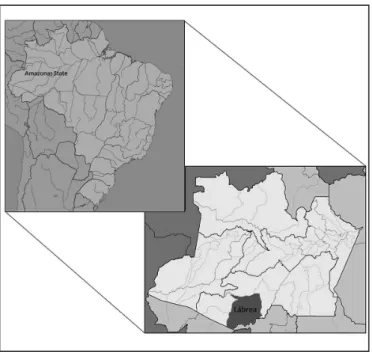 FIGURE 1 - Map of the study area.