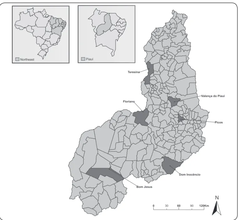 FIGURE 1 - Snakebite cases  in Piauí.