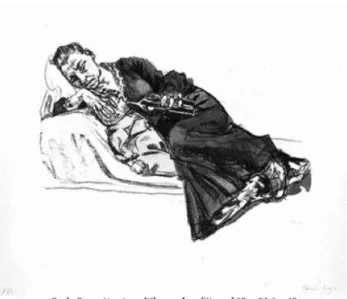 Figure 1 - Lithograph by Paula Rego “Nursing”