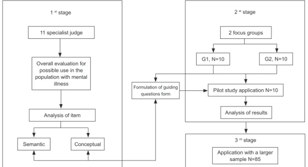 Figure 1 - Methodology for evaluating the applicability of the SIS scale in the Mexican population with DMS