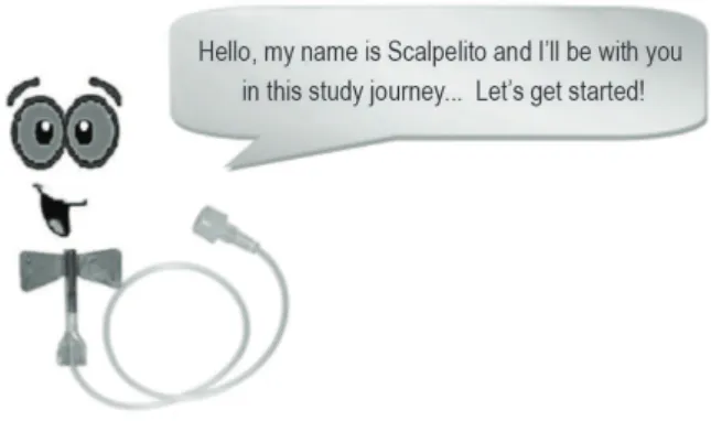 Figure 1 – Educational object’s image: “Scalpelito”. 