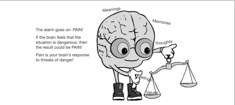 Figure 2. The brain, the leading actor of our booklet