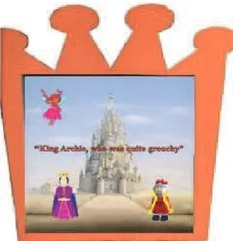 Figure 2 – Scene 2: The counsellor waking up  the King