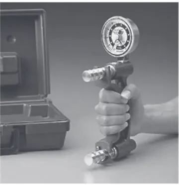 Fig. 2 – Jamar dynamometer.