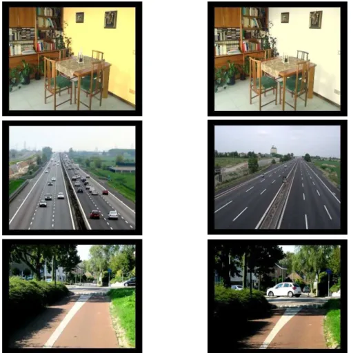 Figure 1 Example of similar items of the Mnemonic Similarity Task – Context Version (MST-C)