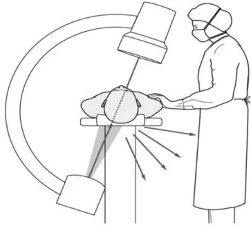 Fig. 6 – Radiation dose (mSv) received in the thoracic region of the team members.
